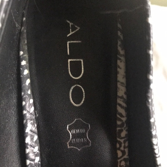 Aldo size seven black and white pumps. Adorable! - Picture 3 of 3